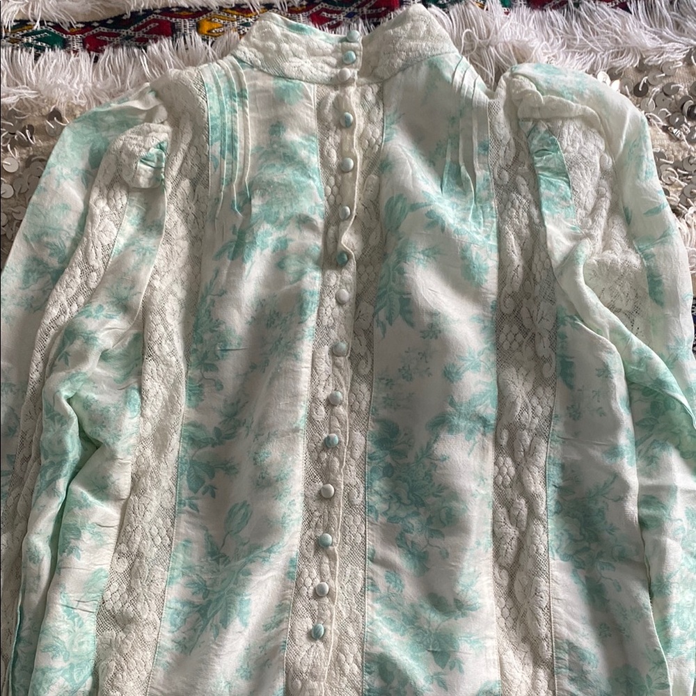 Jacques blouse in Garden of Versailles